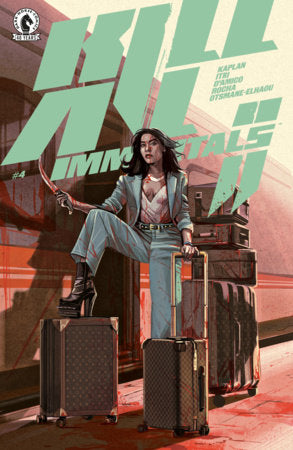 Kill All Immortals II "2" #4 - Oliver Barrett Main Cover (Released)