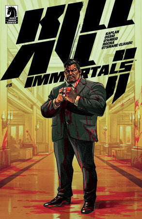 Kill All Immortals II (2) #5 - Oliver Barrett Main Cover (Released)