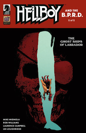 Hellboy and the B.P.R.D.: The Ghost Ships of Labrador #2 - Laurence Campbell Main Cover (Back-Issue)