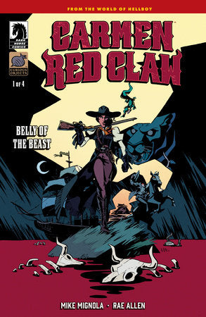 Carmen Red Claw: Belly of the Beast #1 - Rae Allen Main Cover (Back-Issue)