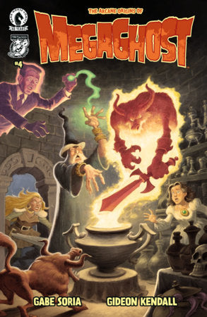 Megaghost Vol 2 #4 - Gideon Kendall Main Cover (Closed)
