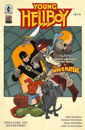 Young Hellboy: Thrilling Sky Adventures #2 - Craig Rousseau Main Cover (Closed)