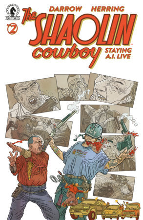 Shaolin Cowboy: Staying A.I. Live #2 - Geof Darrow Main Cover (Pre-Sale) C27-P32