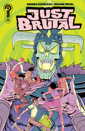 Just Brutal #4 - Brahm Revel Main Cover (Closed)