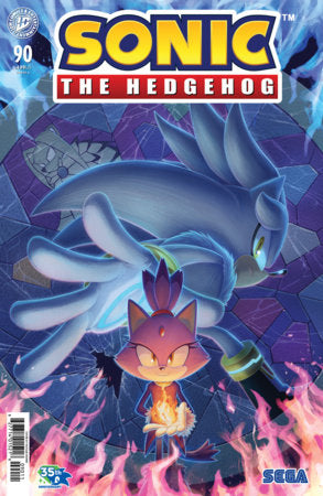 Sonic the Hedgehog #90 - IDW - Natalie Haines Main Cvr (Closed) R2639