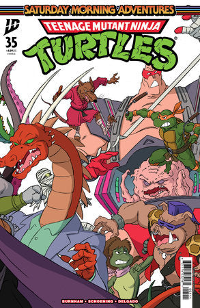Teenage Mutant Ninja Turtles: Saturday Morning Adventures #35 - Dan Schoening Connecting Main Cover (Pre-Sale) C07-P13