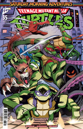 Teenage Mutant Ninja Turtles: Saturday Morning Adventures #35 - Edison Neo Variant (Pre-Sale) C07-P13