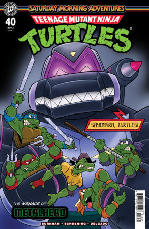 Teenage Mutant Ninja Turtles: Saturday Morning Adventures #40 Cvr C Aaron Hazouri Var - Aaron Hazouri Variant (Pre-Sale) C29-P34