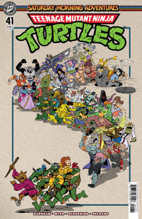 TMNT: Saturday Morning Adventures #41 - Ken Mitchroney Var (Closed) R2638