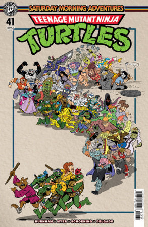 TMNT: Saturday Morning Adventures #41 - Ken Mitchroney Variant (Pre-Order) C33-P38