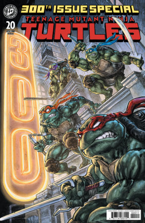 TMNT #20:  300th Issue Special - Freddie E. Williams II Main Cover (Closed)
