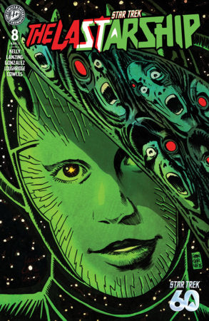 Star Trek: The Last Starship #8 - Francesco Francavilla Main Cover (Closed)