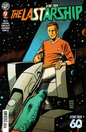 Star Trek: The Last Starship #9 - Francesco Francavilla Main Cover (Closed)