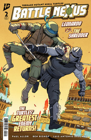 Teenage Mutant Ninja Turtles: Battle Nexus #2 | Ben Bishop Main Cvr â€¢ Pre-Sale: C47-P1