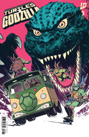 Teenage Mutant Ninja Turtles x Godzilla #3 - Caspar Wijngaard Variant (Back-Issue)