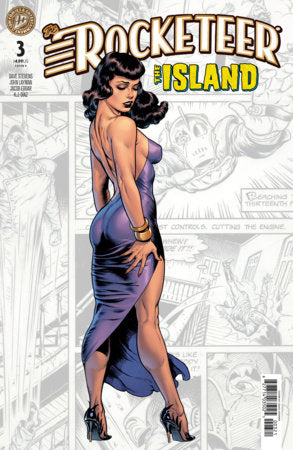 The Rocketeer: The Island #3 - Dave Stevens Variant (Closed)