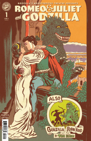 Romeo & Juliet and Godzilla - Tom Scioli Main Cover (Back-Issue)