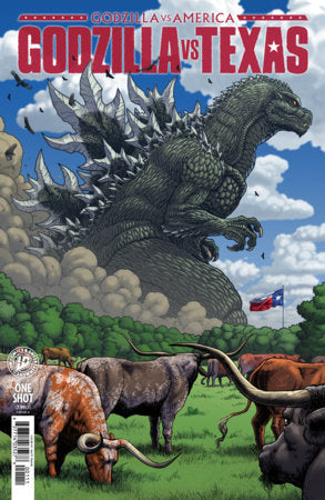 Godzilla vs. America: Texas #1 - Matt Frank Main Cover (Closed)