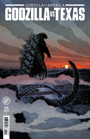 Godzilla vs. America: Texas #1 - Sam Lotfi Variant (Closed)