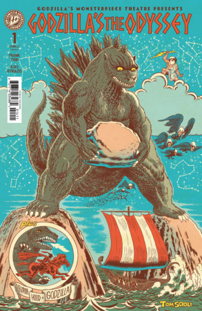 Godzilla’s Monsterpiece Theatre Presents: Godzilla’s The Odyssey - Tom Scioli Main Cover (Closed)