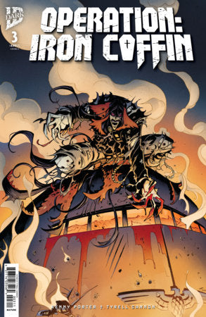 Operation: Iron Coffin #3 - IDW Dark - Tyrell Cannon Main Cover (Pre-Order) C34-P39