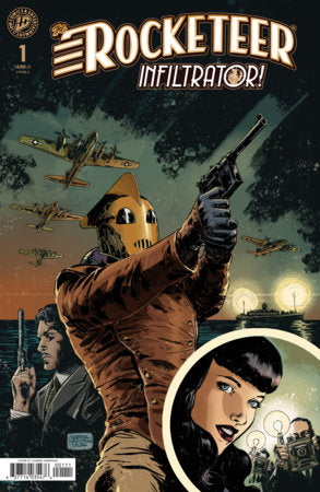 The Rocketeer: Infiltrator! #1 - Gabriel Hardman Main Cover (Closed)
