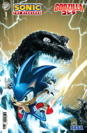 Sonic the Hedgehog x Godzilla #1 - Clayton Crain Variant (Closed)