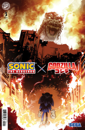 Sonic the Hedgehog x Godzilla #3 - Nikola Cizmesija Var (Pre-Order) C36-P41