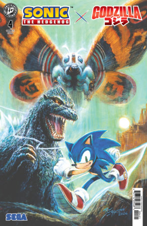 Sonic the Hedgehog x Godzilla #4 - IDW | Bob Eggleton Var (Pre-Order) C40-P45