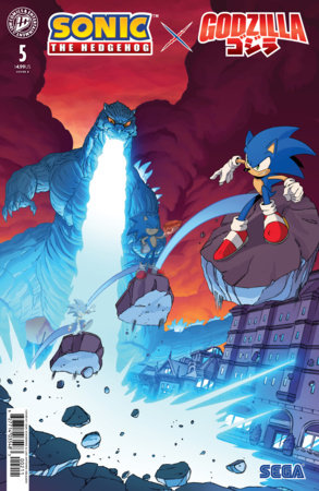 Sonic the Hedgehog x Godzilla #5 - IDW | Dan Schoening Var (Pre-Order) C44-P50