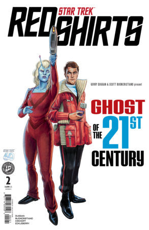 Star Trek: Red Shirts - Ghost of the 21st Century #2 - IDW - Malachi Ward Variant (Closed) R2636