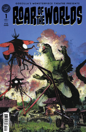Godzilla's Monsterpiece Theatre Presents: Roar of the Worlds - Kyle Baker Variant (Pre-Sale) C27-P32