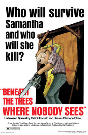 🔞 Beneath the Trees Where Nobody Sees: Halloween Special - Tony Fleecs Movie Homage Variant (Pre-Order) C35-P40
