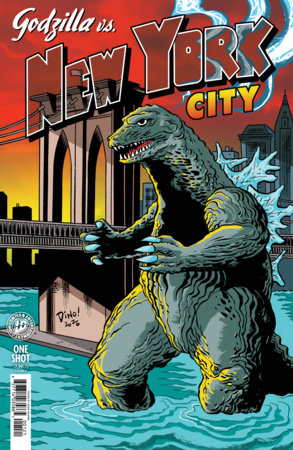 Godzilla vs America: New York City - Dean Haspiel Var (Closed) R2638