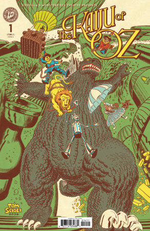 Godzilla's The Kaiju of Oz #1 - Tom Scioli Main Cvr (Pre-Order) C35-P40