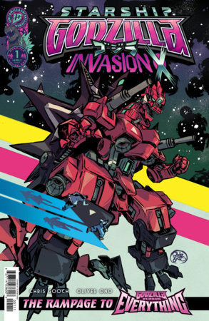 Starship Godzilla: Invasion X #1 - Kai Sei Era - IDW - Oliver Ono Main Cvr (Closed) R2641