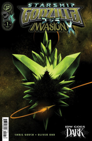 Starship Godzilla: Invasion X #1 - Kai Sei Era - Gavin Fullerton IDW Goes Dark Var (Pre-Order) C36-P41