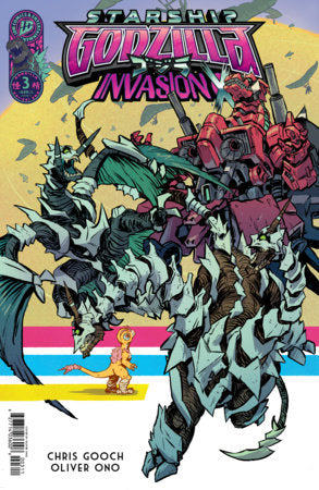 Starship Godzilla: Invasion X #3 - Kai Sei Era - IDW | Oliver Ono Main Cvr (Pre-Order) C43-P49