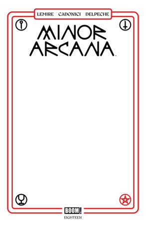 Minor Arcana #18 - BOOM! Studios - Blank Sketch Variant (Closed) R2635