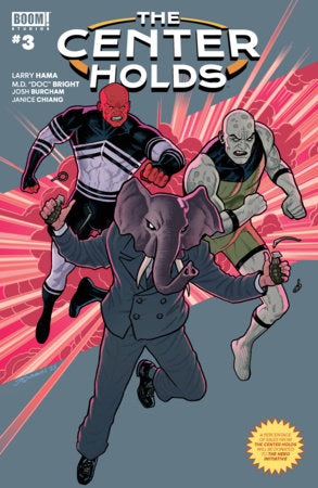 The Center Holds #3 - Joe Quinones Main Cover (Closed) P18