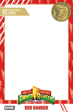 Mighty Morphin Power Rangers #2 - 2026 - Blank Sketch Trading Card Variant (Closed)