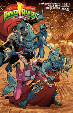 Mighty Morphin Power Rangers #4 - Vol 3 - Balám Main Cover (Pre-Order) C33-P38