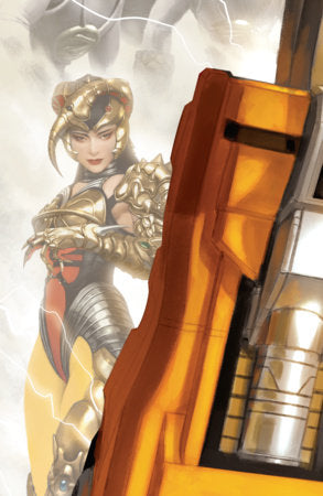 Mighty Morphin Power Rangers #7 - Vol 3 - Boom! | Miguel Mercado Megazord Connecting Var (Pre-Order) C47-P52