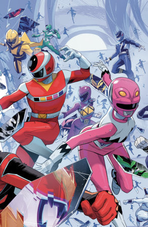 Power Rangers Unlimited #2 Cvr C Alessio Zonno Every Ranger Ever Card Stock Connecting Var - Alessio Zonno Variant (Pre-Sale) C26-P32