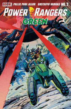 Power Rangers: Green #2 - Gustaffo Vargas Var (Closed) R2638