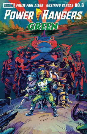 Power Rangers: Green #3 - Boom! - Gustaffo Vargas Var (Pre-Order) C37-P42