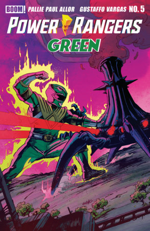 Power Rangers: Green #5 - Boom! | Gustaffo Vargas Var (Pre-Order) C46-P51