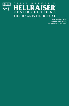 🔞 Hellraiser: Resurrections - The Onanistic Ritual #1 - Blank Sketch Green Variant (Closed) R2636