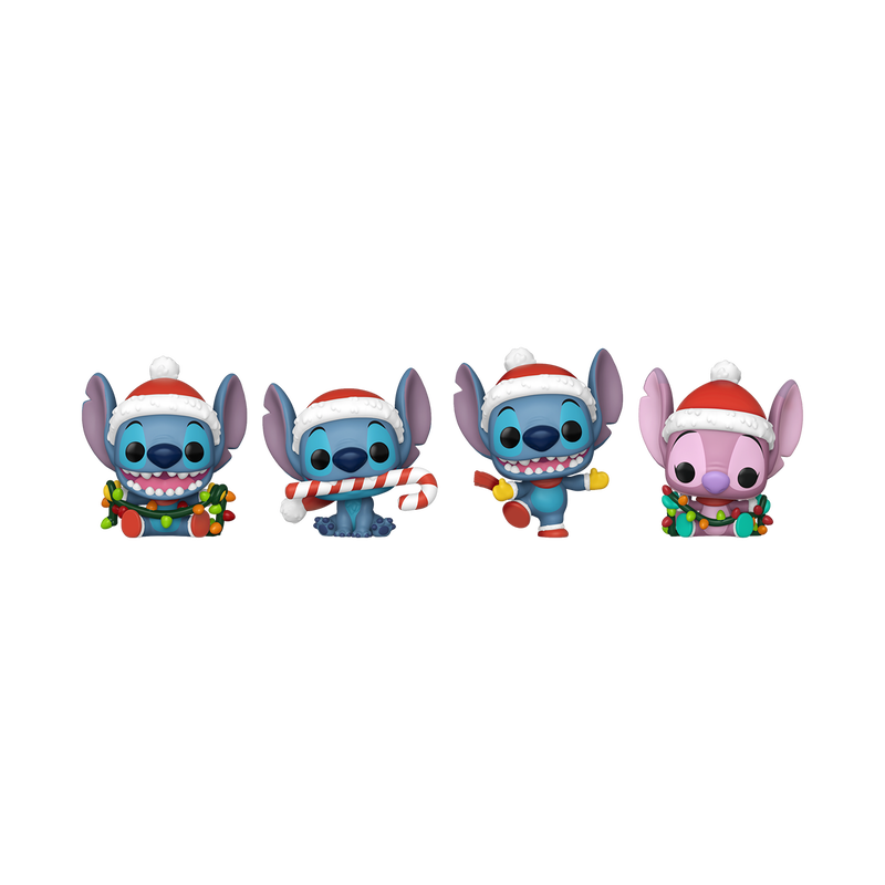 Funko Pop! Pocket - Lilo + Stitch -Holiday Tree Box - 4-Pack (Released)
