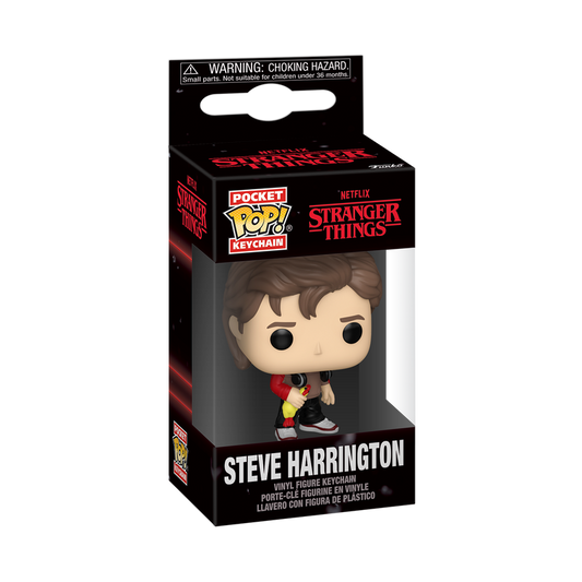 Funko Pop! Keychain - Steve Harrington - Stranger Things S5 (Released)